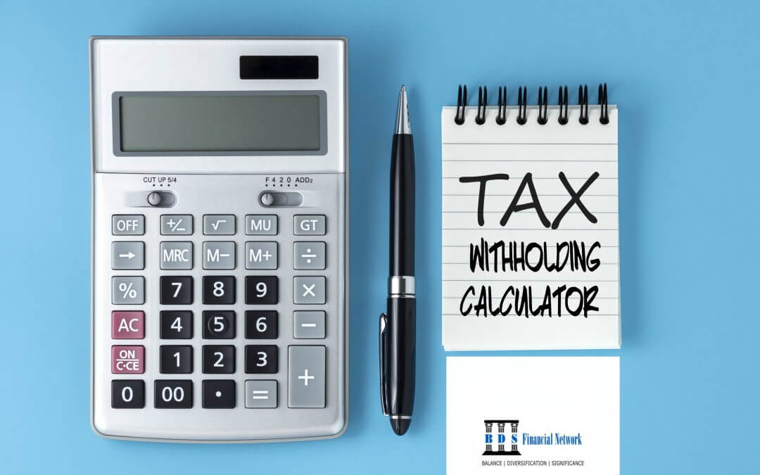 televisor Cayo cuenca Test Your Knowledge of the IRS Tax Withholding Estimator • BDS Financial  Network